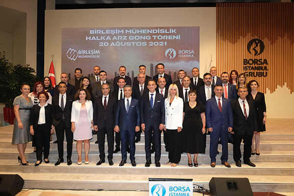 Borsa İstanbul'da Gong ''Türkiye’nin Birleşimi Birleşim Mühendislik'' için çaldı.